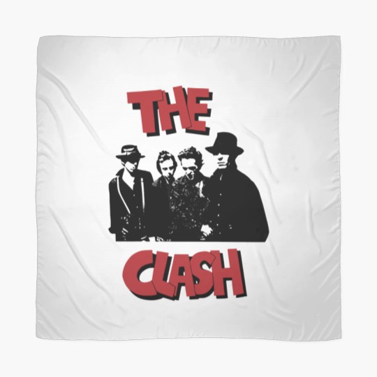 Discover The Clash vintage rare Scarves, white Scarves Scarves, British punk