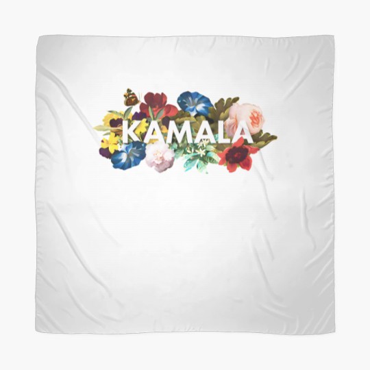 Discover Kamala Harris Vintage Floral Feminine First Female President Scarves