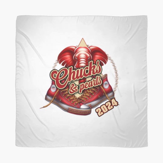 Discover Delta Chucks and Pearls Scarves