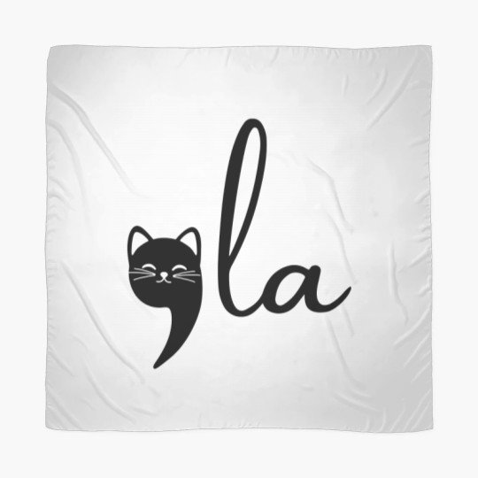 Discover Comma La Cat Lady Kamala Harris Scarves