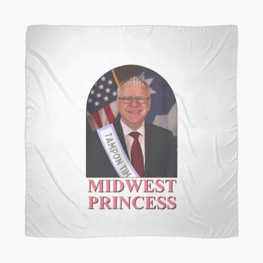 Discover Midwest Princes Tampon Tim Walz Scarves, Chappel Roan Scarves