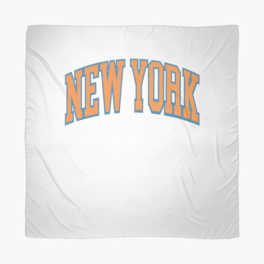 Discover Vintage New York Basketball Cropped Scarves Knicks Scarves