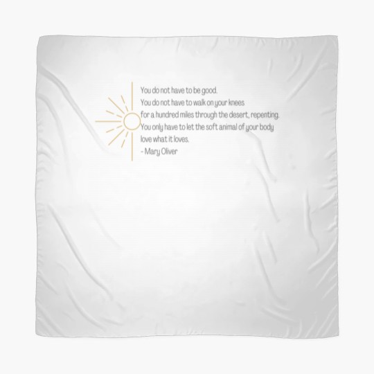 Discover Wild Geese | Mary Oliver Scarves