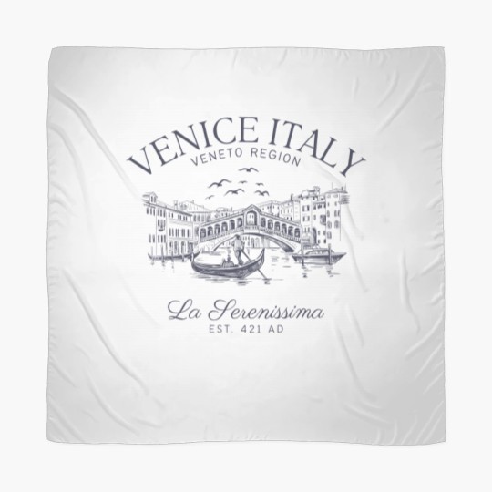 Discover Venice Italy Scarves