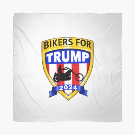 Discover Bikers for Trump 2024 American Scarves