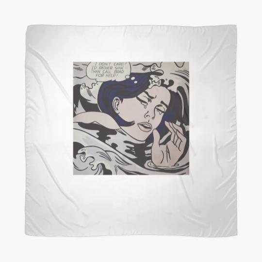 Discover Popular Scarves Roy Lichtenstein  on sinking  Scarves