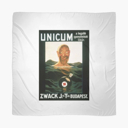 Discover Zwack Unicum drowning man Scarves