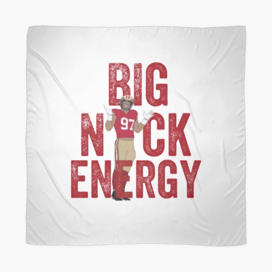 Discover Vintage Nick Bosa Scarf - Big Nick Energy Edition