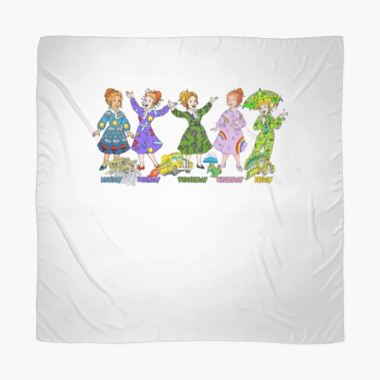 Discover Frizzle School Bus Scarves,The Magic School Bus Scarves