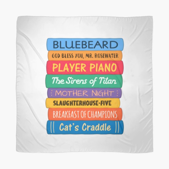 Discover Kurt Vonnegut Books Scarves