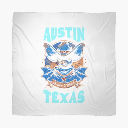 Discover Texas Pride Keep It Weird Austin Austin Bats Scarves