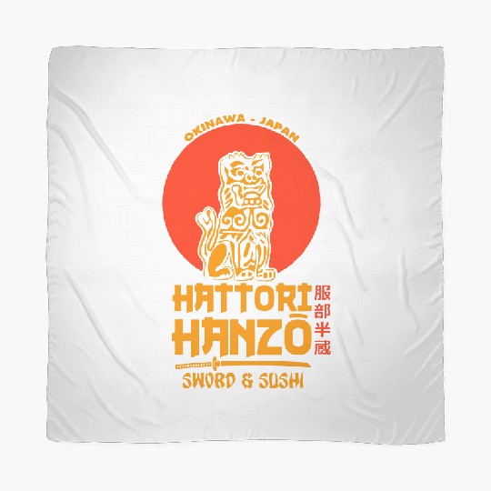 Discover Cult Movie Kill Bill Hattori Hanzo - Unisex Fashion Scarves