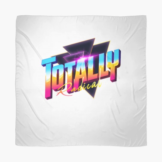 Discover Totally Radical 80s Synthwave Outrun Scarves