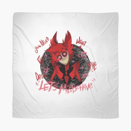 Discover Alastor Scarf - Let's Misbehave Design