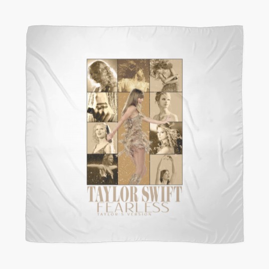 Discover Vintage 90s Style Taylor Fearless Scarves, Bootleg Scarves, Trendy Scarves