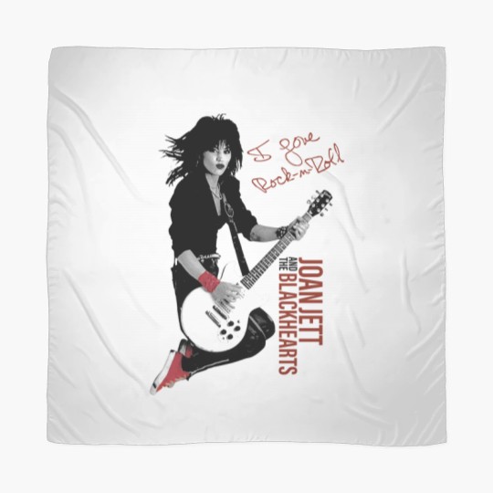 Discover New Joan Jett Rock N Roll Funny Scarves Scarves