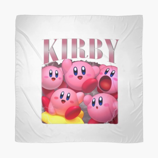 Discover Cute Vintage Kirby Scarf - Fun and Playful Accessory