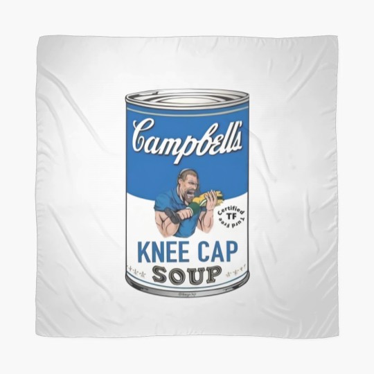 Discover Dan Campbell's Kneecap Soup Graphic Scarves, Dan Campbell Scarves
