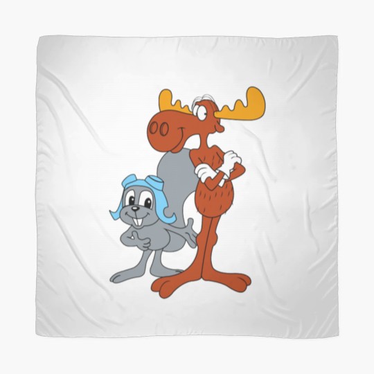 Discover Rocky and Bullwinkle Scarves