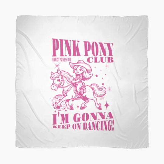 Discover Pink Pony Club Kid Scarves, Chappell Roan Youth Scarves, Midwest Princess Tour