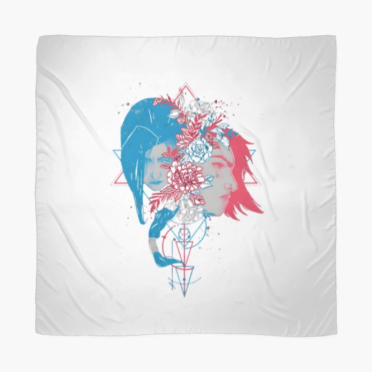 Discover Arcane Jinx and Vi Art Scarves