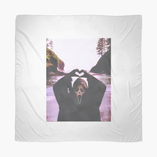 Discover Ghostface Scream Halloween Scarves