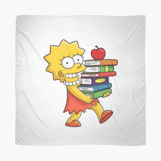 Discover The Simpsons Lisa Simpson Saxophone Scarves
