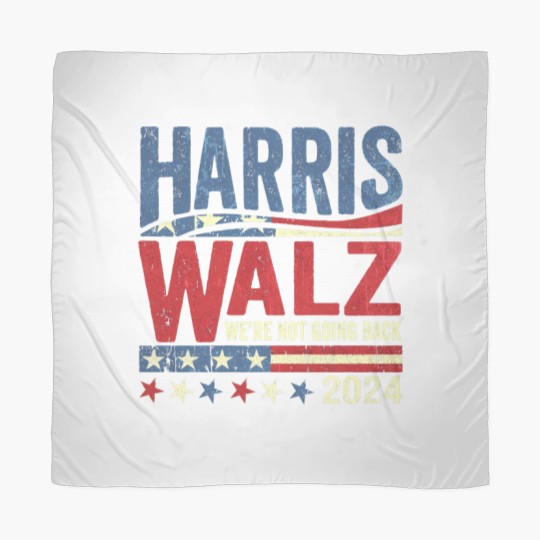 Discover Harris Walz, we're not going back - Were Not Going Back - Scarves
