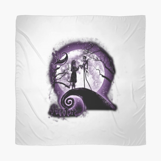 Discover Moonlight Nightmare (Purple) - Nightmare Before Christmas - Scarves