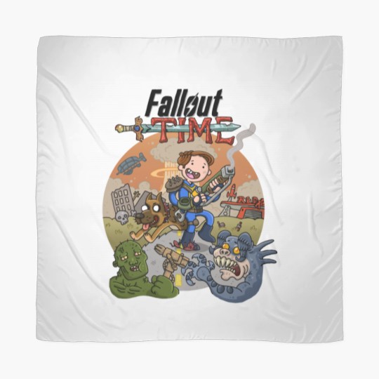 Discover Fallout X Adventure Time Scarves