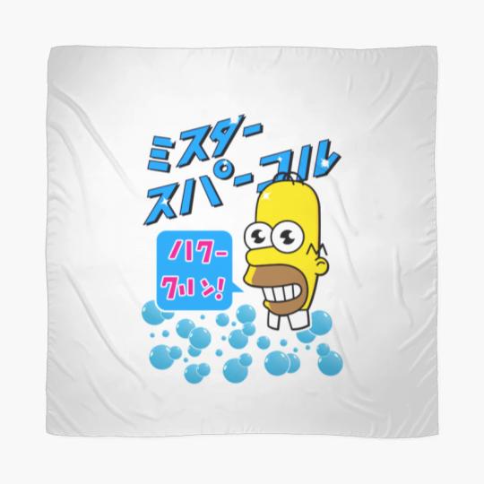 Discover Mr. Sparkle Japanese Homer Classic Scarves