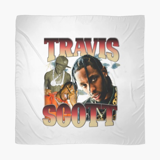 Discover Travis Scarves, 90's Vintage Rap Scarves RPLC26