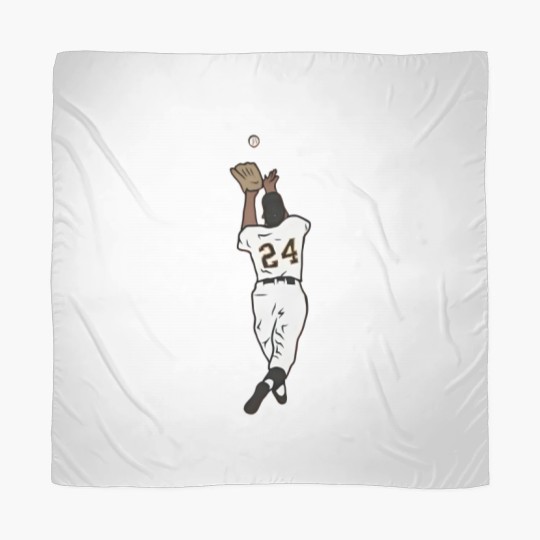 Discover Willie Mays “The Catch” Baseball Scarves