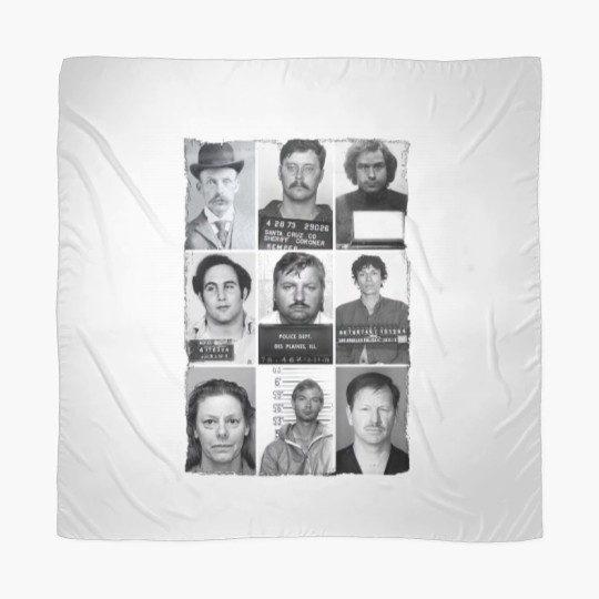 Discover Ted Bundy Scarves Unisex , American Serial Killer