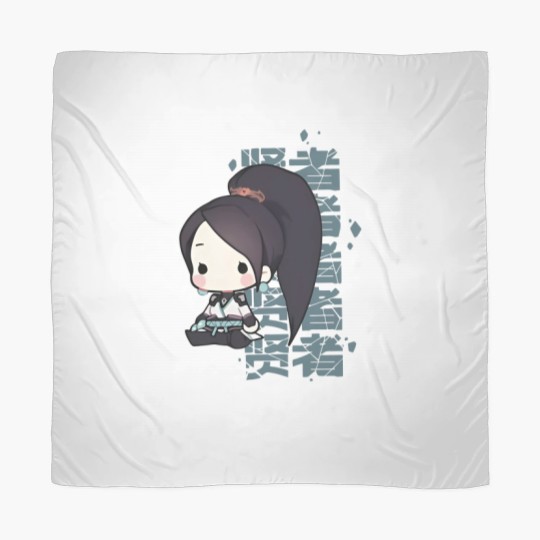 Discover Sage Valorant Scarf - Cute Chibi Agent Gift for Gamers