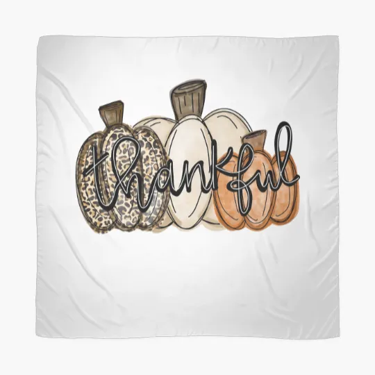 Discover Love Fall Y'All Scarves, Leopard Pumpkin Print Fall Scarves