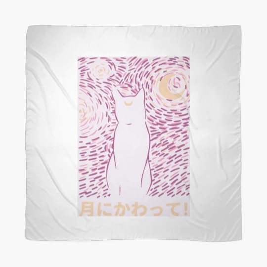Discover Sailor Moon Cat, Luna Artemis Scarves