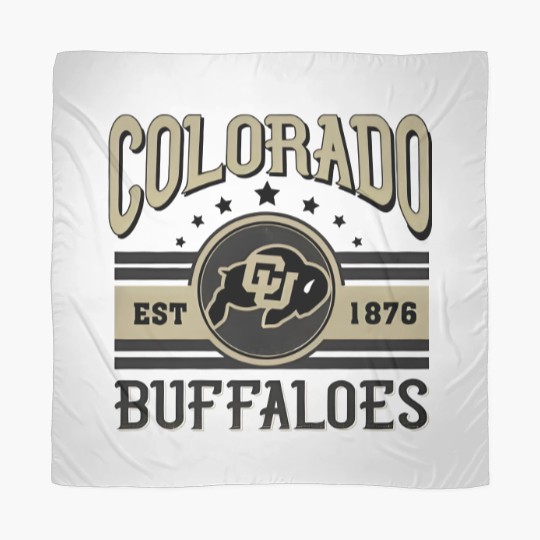 Discover Colorado Buffaloes Football Est 1876 Scarves, University of Colorado Scarves