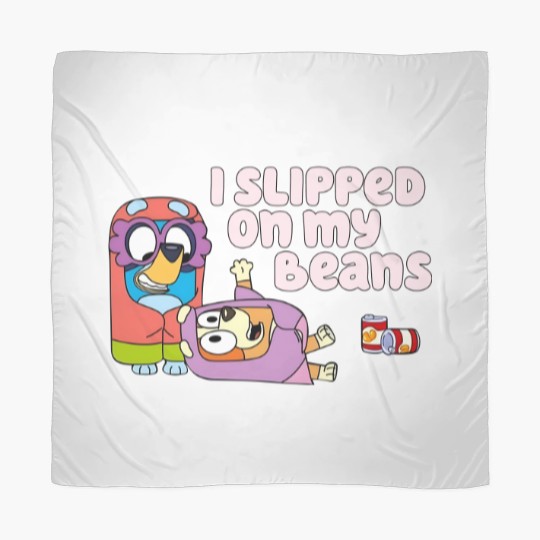 Discover I Slipped On My Beans Scarves, BlueyDad Dog Scarves, BlueyDad Bingo Scarves