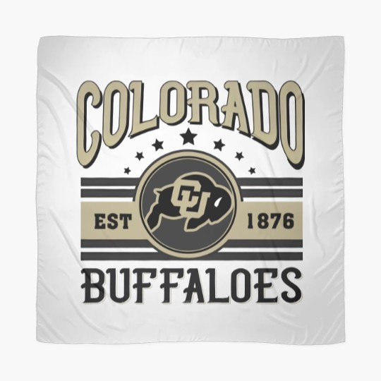 Discover Colorado Buffaloes Football Est 1876 Scarves, University of Colorado Scarves