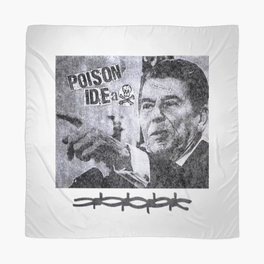Discover Poison Idea Scarves Vintage Rock Punk Scarves