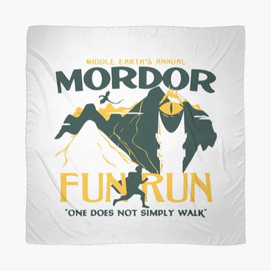 Discover MORDOR FUN RUN Scarves