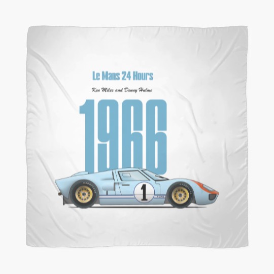 Discover GT40 Ken Miles 1966 Scarves