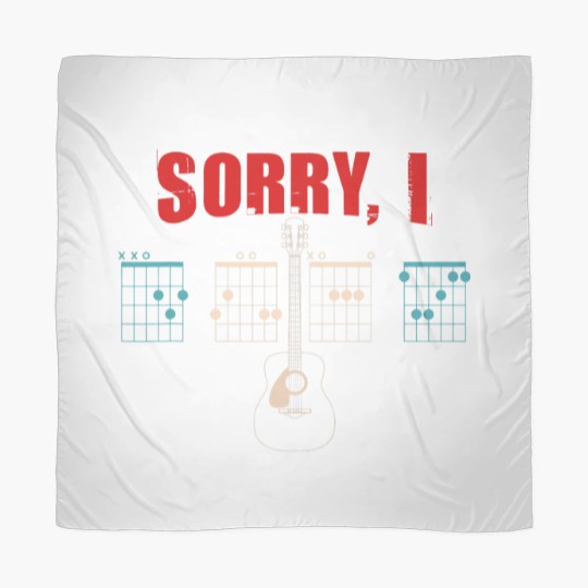 Discover Funny Guitar Message Chords Idgaf Guitarist Chord Scarves
