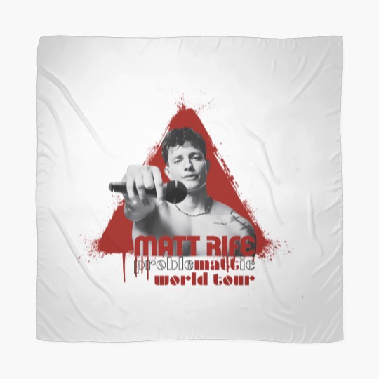 Discover Matt Rife World tour Problematic 2023-2024 Scarves