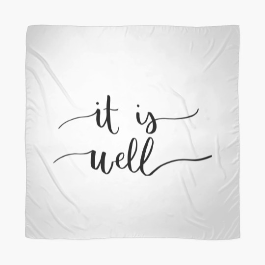 Discover It Is Well Scarves