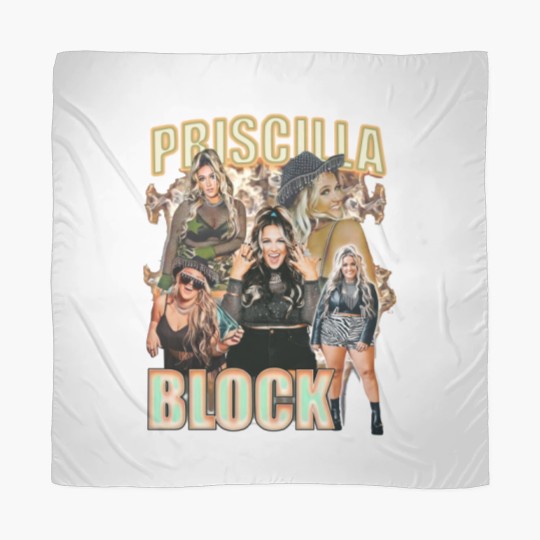 Discover Vintage Priscilla Block 90s Scarves