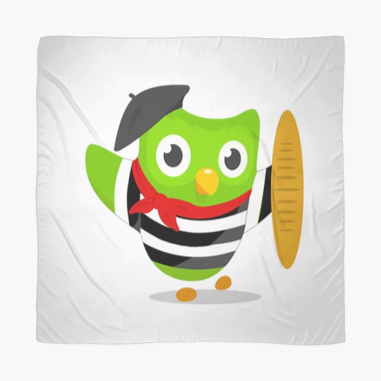 Discover Duolingo owl Scarves