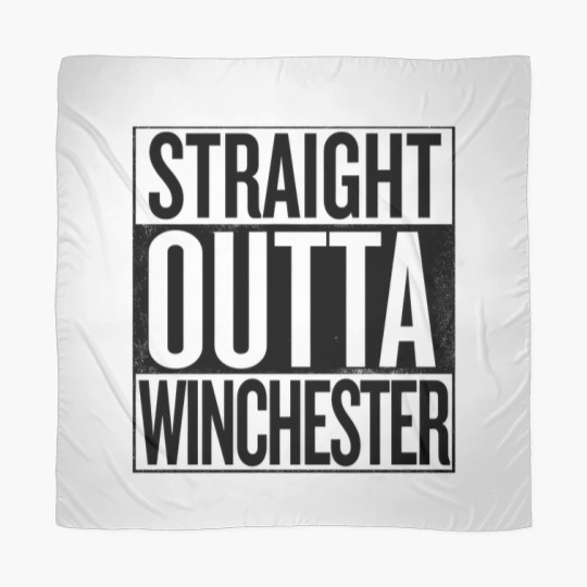 Discover Straight Outta Winchester Supernatural - Supernatural - Scarves