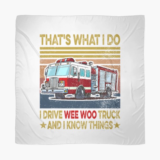 Discover Nn I Drive Wee Woo Truck FireFighter Costume Fireman Scarves